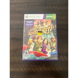 Kinect Adventures! Xbox 360 Game Microsoft Kinect Sensor Required CIB Excellent